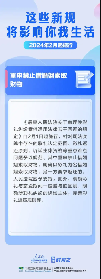 學(xué)法時(shí)習(xí)之｜2月起，這些新規(guī)將影響你我生活